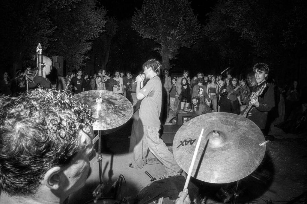 Spleen performing at UniFi, Plesso Capponi, Florence in October 2025 - photo by Paul Pestelli