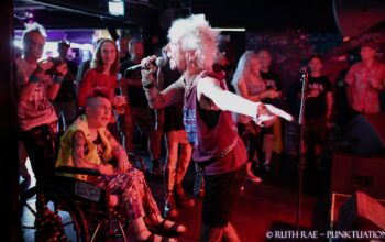Family Of Strangers - Lou in the crowd - photo by Ruth Rae