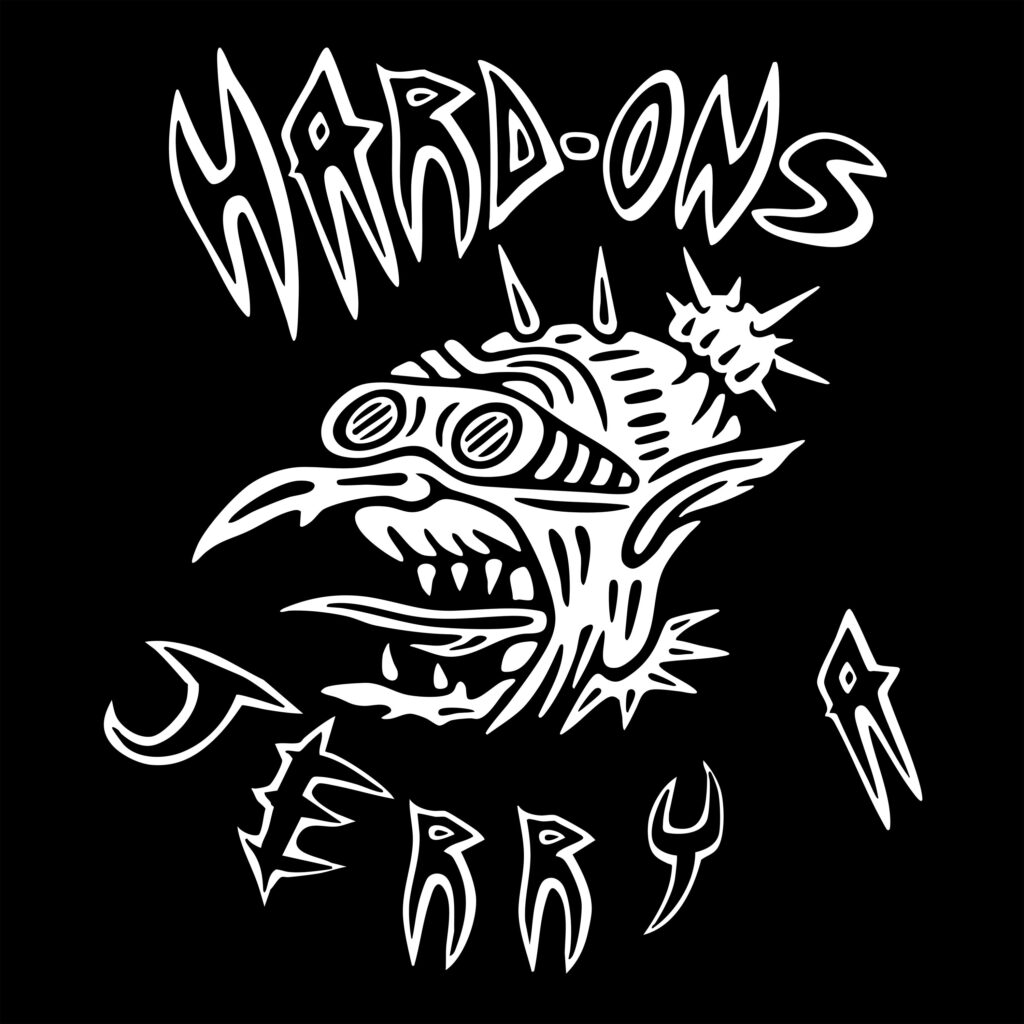 'Hard-Ons/Jerry A' album cover