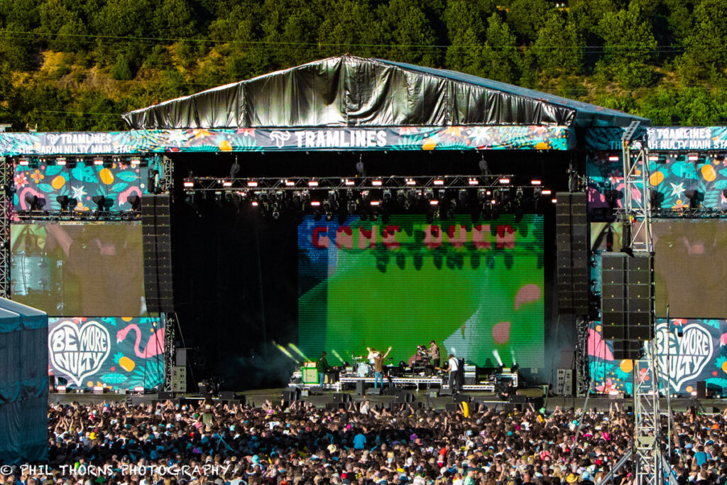 Kaiser Chiefs - Tramlines 2026 wide -photo © Phil Thorns