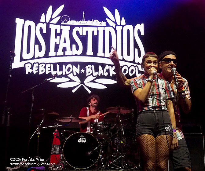 Los Fastidios - Rebellion 2026 - photo © Per-Åke Wärn