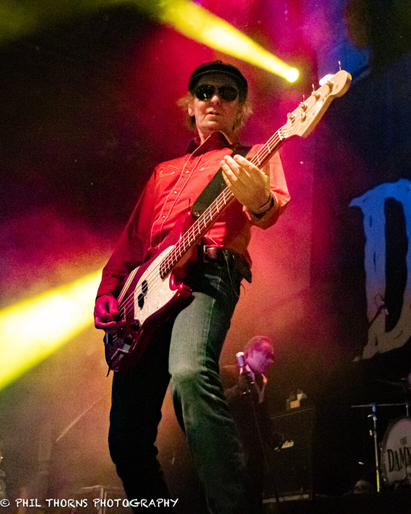 Paul Gray - The Damned - Albert Hall Manchester 2026 - photo © Phil Thorns