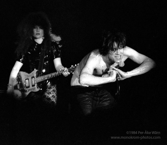 The Cramps - 28th May1984 at Hammersmith Palais - photo © Per-Åke Wärn