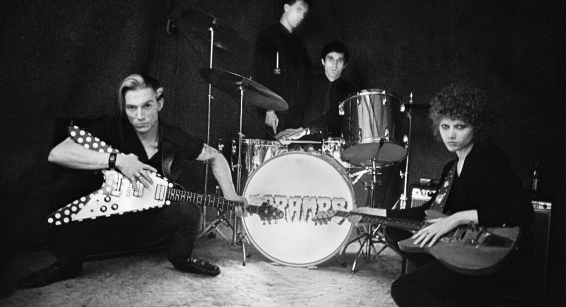 The Cramps - Bowery Basement 1977 - photo by David Godlis