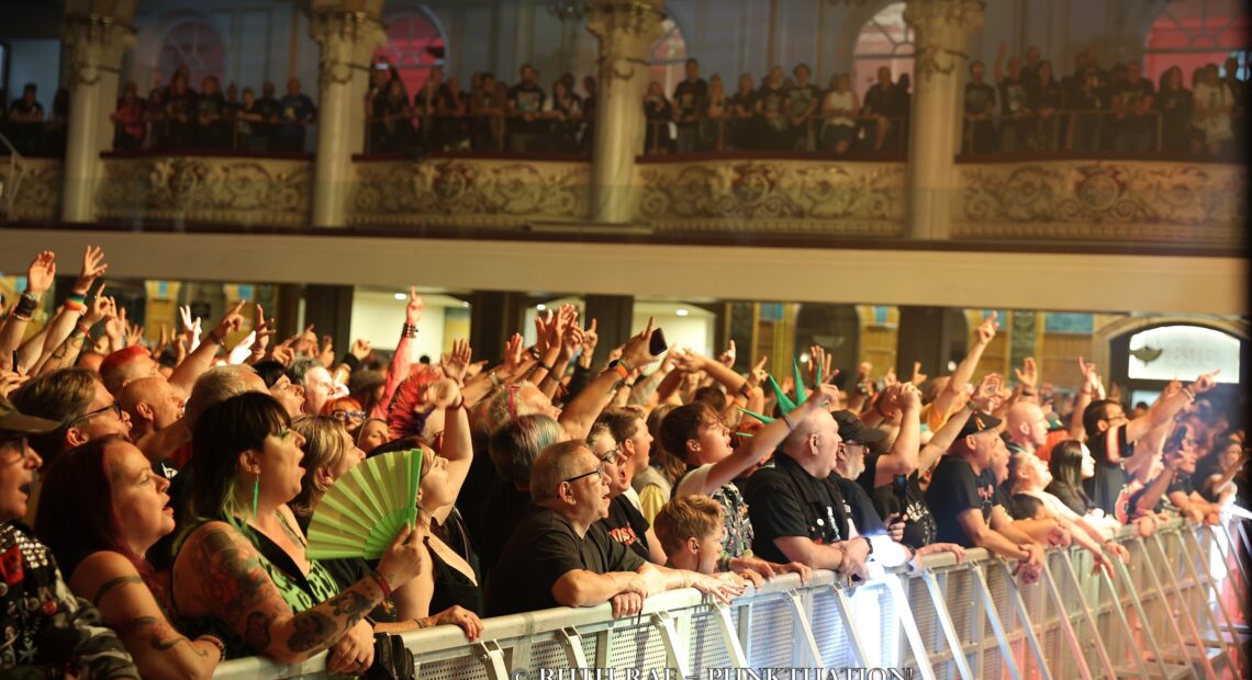 Thursday main - Rebellion 2026 - photo © Ruth Rae