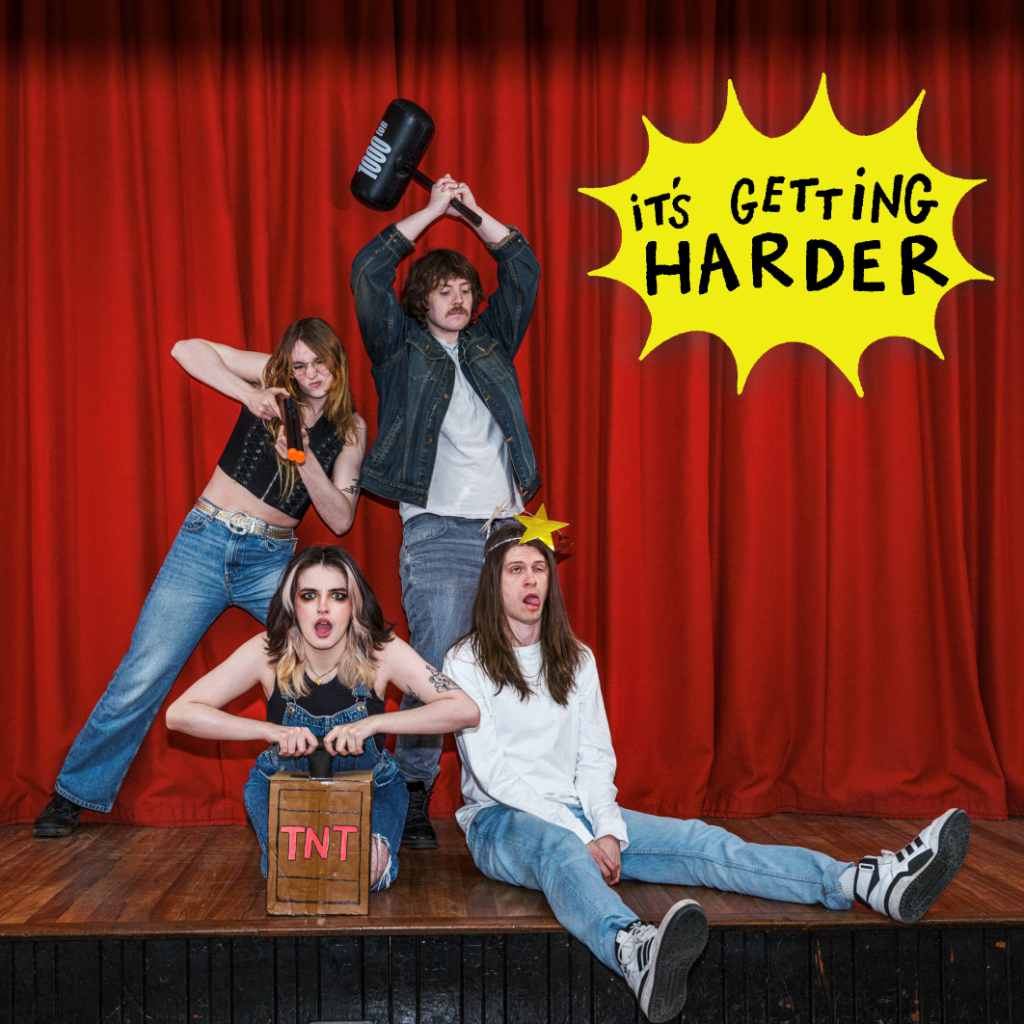 BE N!CE - 'It's Getting Harder' EP cover