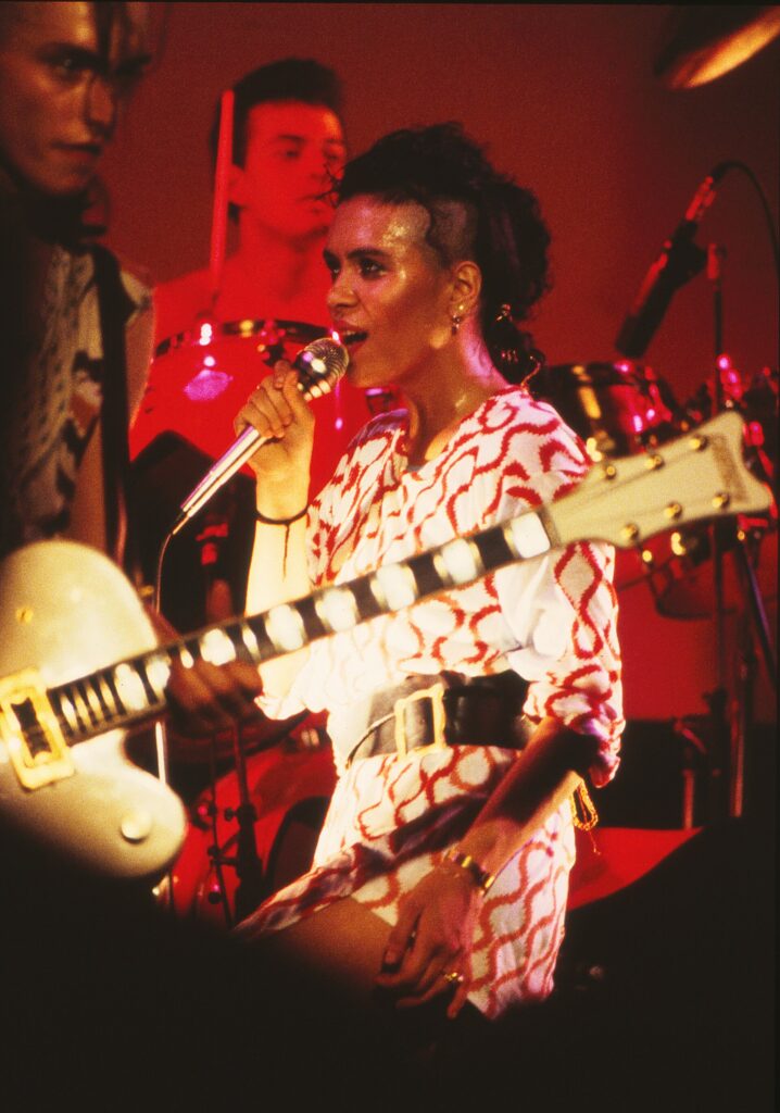 Bow Wow Wow at Kant-Kino, Berlin, 1982 - photo by Braunov