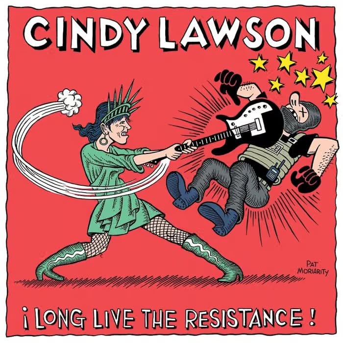 Cindy Lawson - '¡Long Live The Resistance!' EP cover