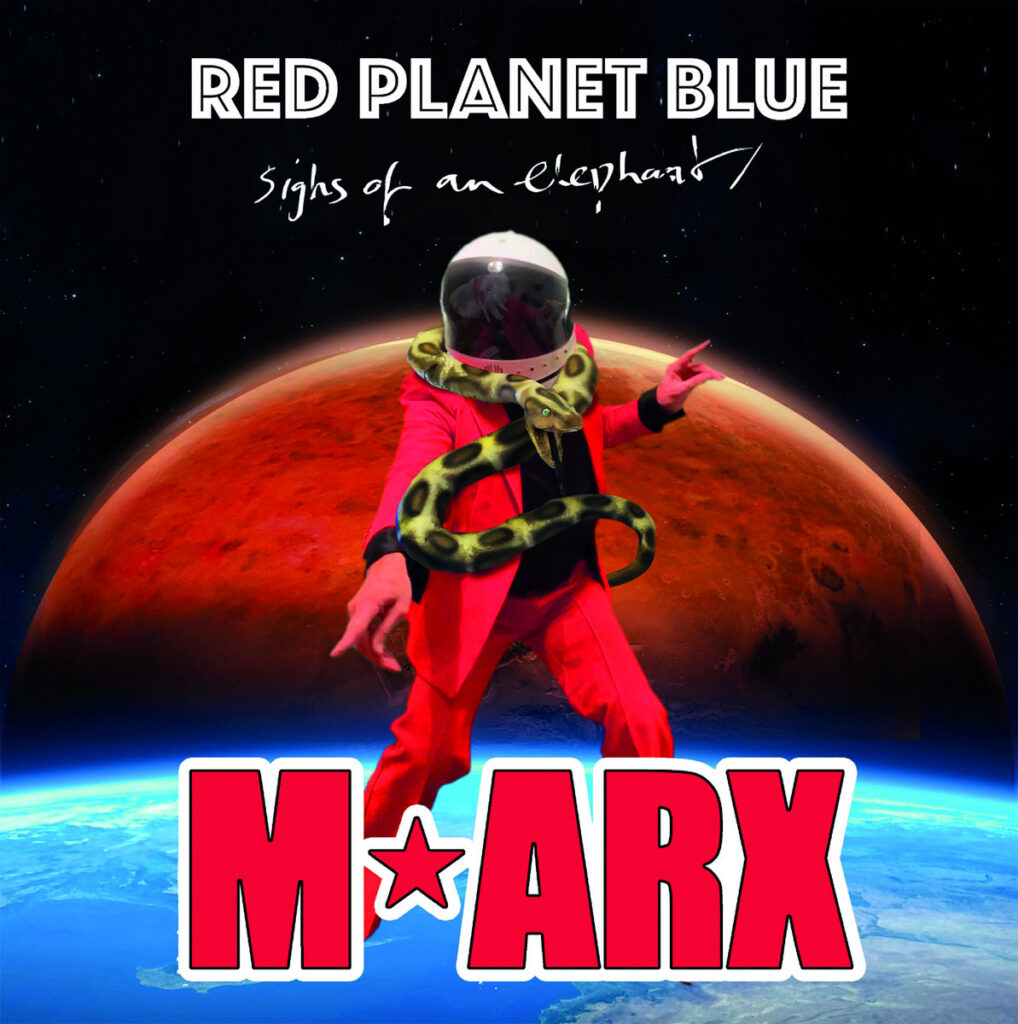 Gary Marx - 'Red Planet Blue' album cover