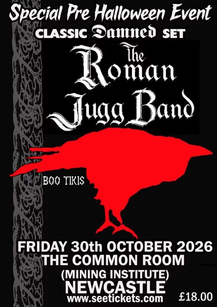 Roman Jugg Band Newcastle 2026 poster