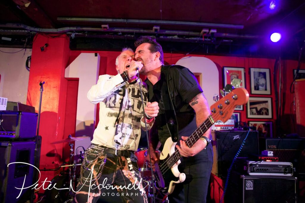TV Smith and BB Quattro - 100 Club Sep 2026 - photo © Peter Mcdonnell