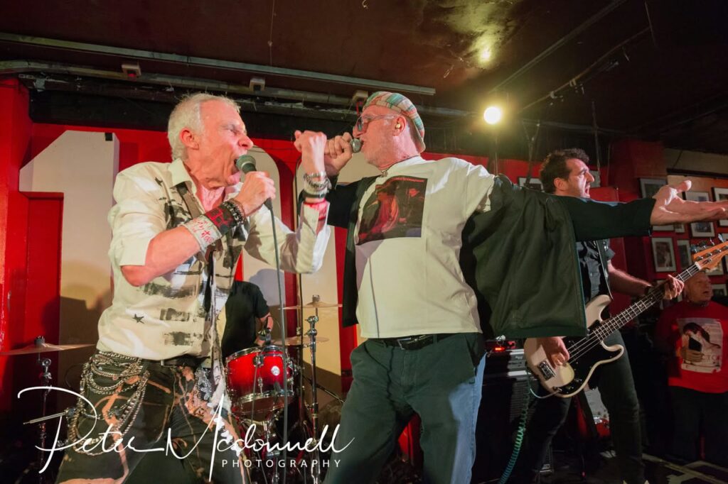 TV Smith and Richard Strange - 100 Club Sep 2026 - photo © Peter Mcdonnell