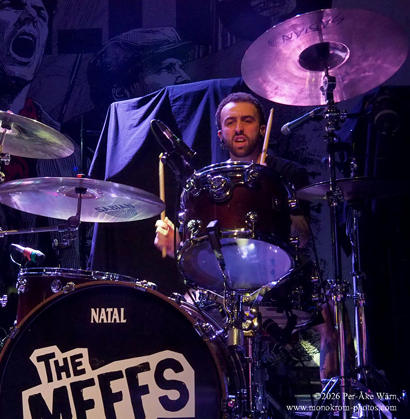 The Meffs - Lewis - March 2026 Roundhouse London - photo © Per-Åke Wärn