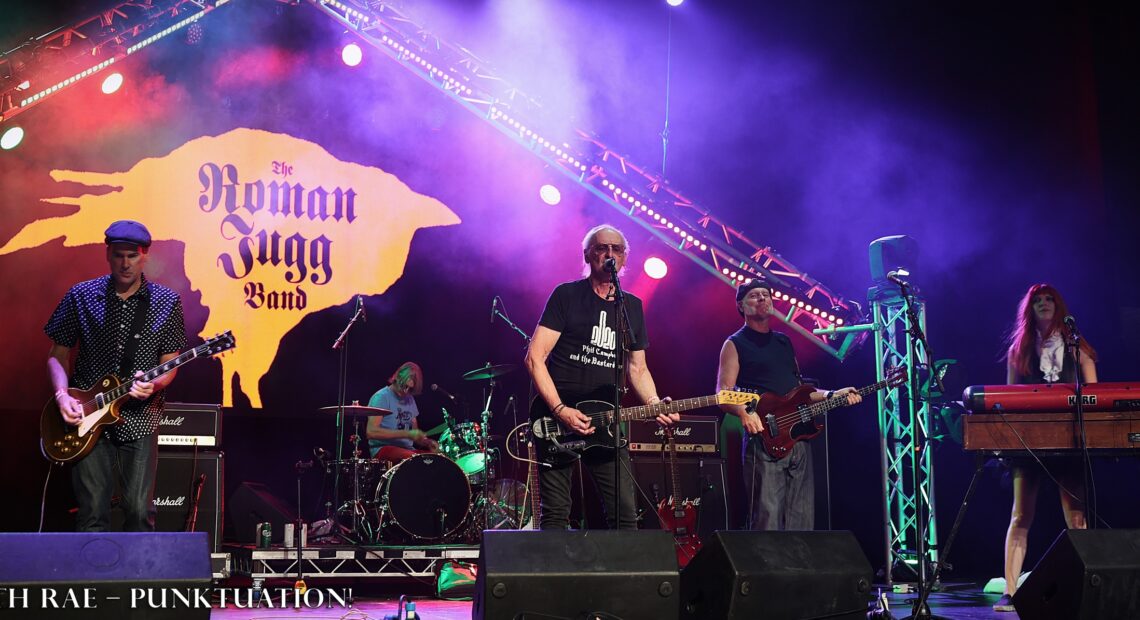 The Roman Jugg Band - Rebellion 2026 - photo by Ruth Rae