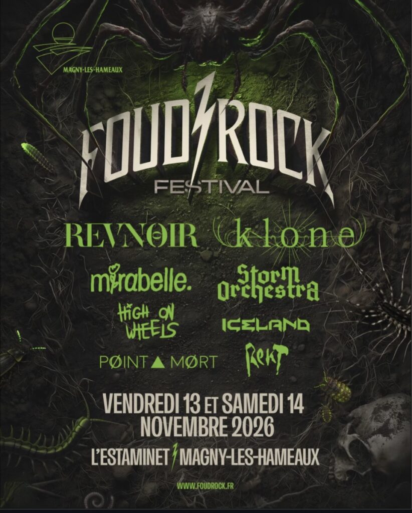mirabelle. - Foud Rock Festival 2026 Poster - Photo Credit Foud Rock Instagram