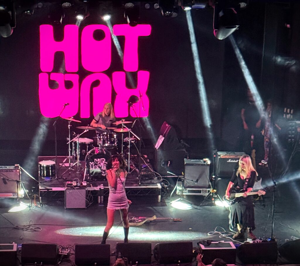 Hot Wax - photo by Clare Britt