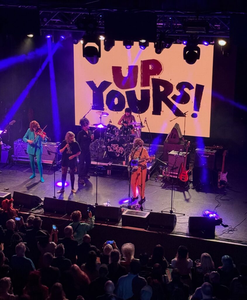 Up Yours Collective - photo by Clare Britt